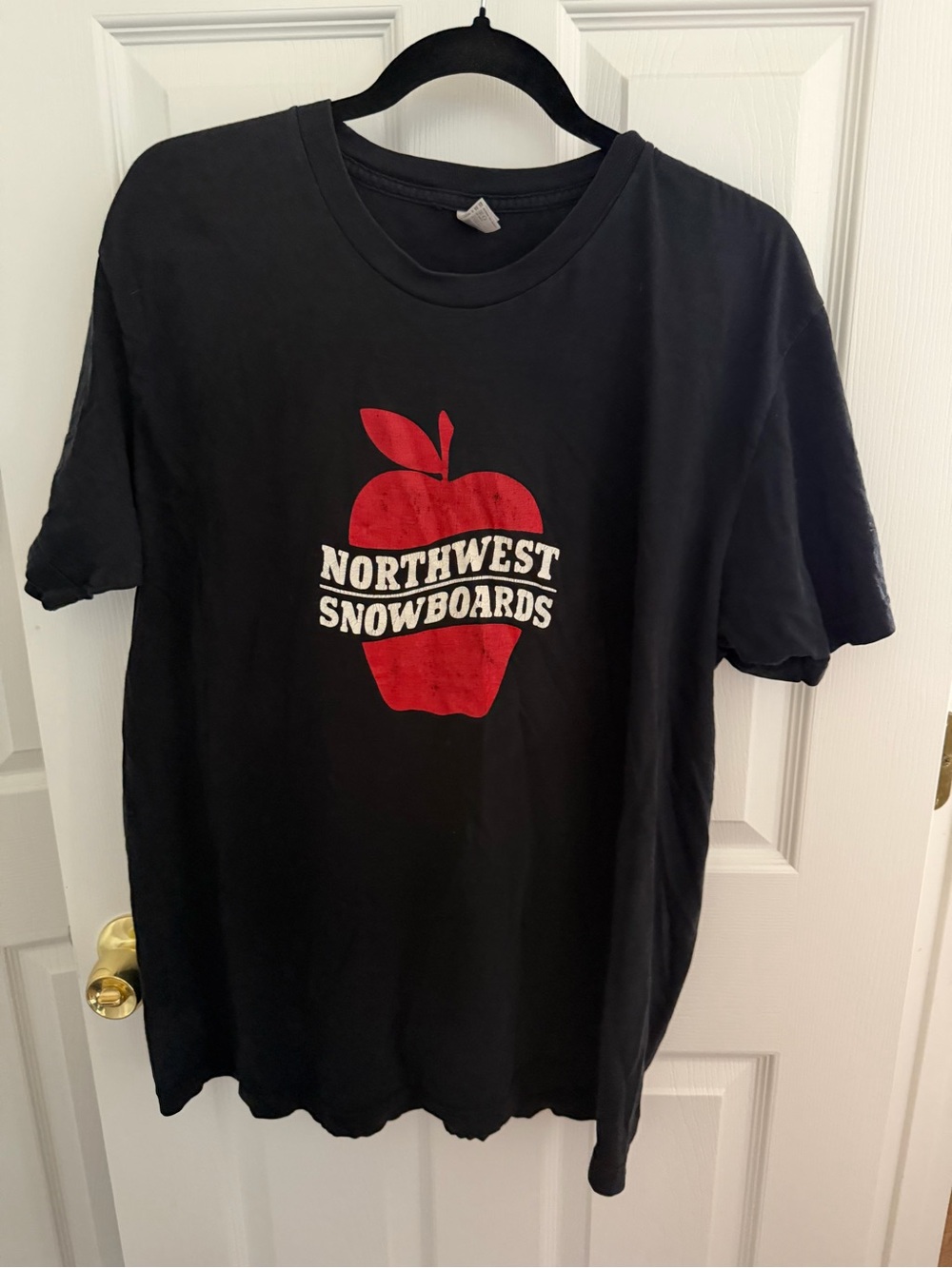 Men's American Apparel Northwest Snowboarding Graphic Tee Size Extra Large